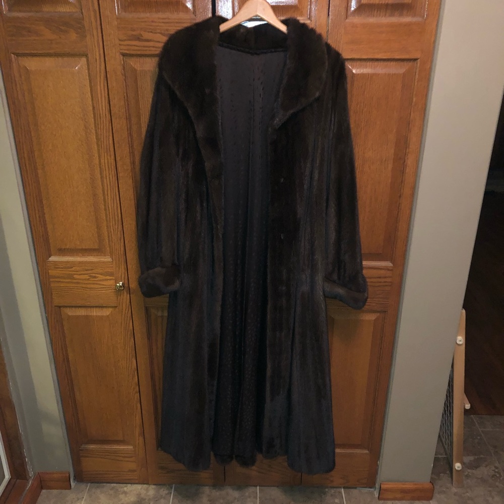 Women’s Mink Coat Floor Length Coat